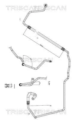 Hydraulikschlauch, Lenkung