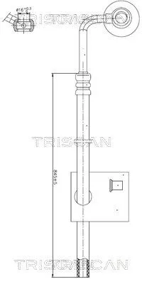 Hydraulikschlauch, Lenkung