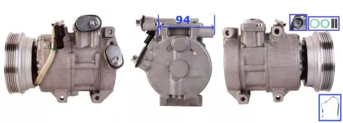 Kompressor, Klimaanlage