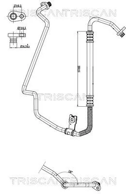 Hochdruck-/Niederdruckleitung, Klimaanlage