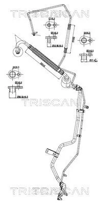 Hochdruck-/Niederdruckleitung, Klimaanlage