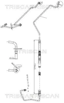 Hydraulikschlauch, Lenkung