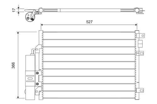 Kondensator, Klimaanlage