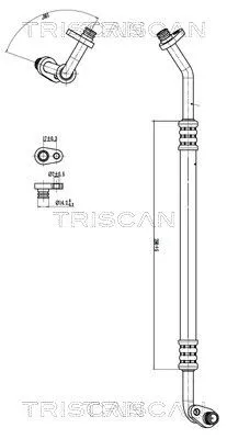 Hochdruck-/Niederdruckleitung, Klimaanlage