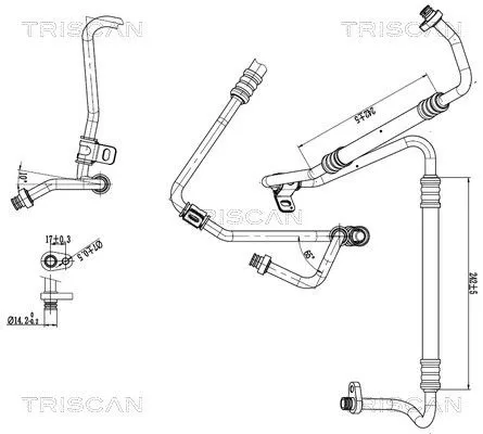 Hochdruck-/Niederdruckleitung, Klimaanlage