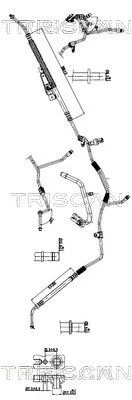 Hochdruck-/Niederdruckleitung, Klimaanlage