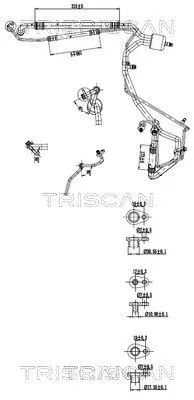 Hochdruck-/Niederdruckleitung, Klimaanlage