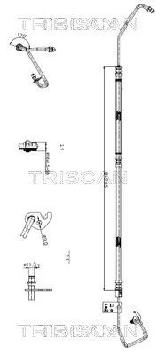 Hydraulikschlauch, Lenkung