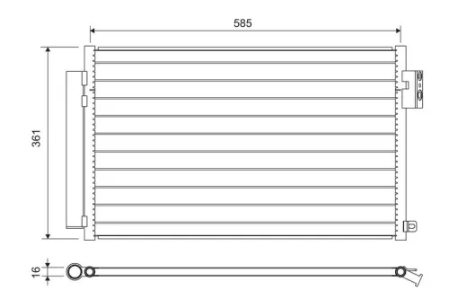 Kondensator, Klimaanlage
