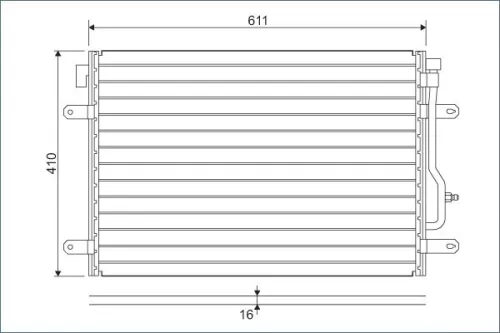Kondensator, Klimaanlage