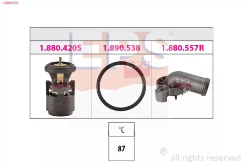 Thermostat, Kühlmittel