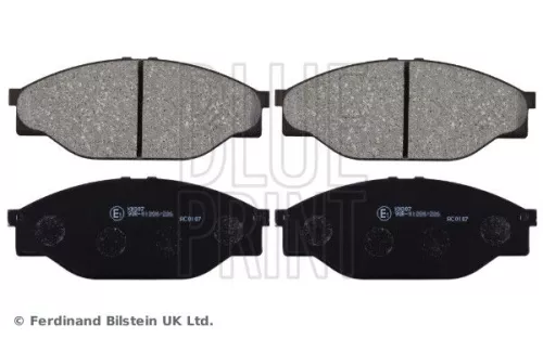 Bremsbelagsatz, Scheibenbremse