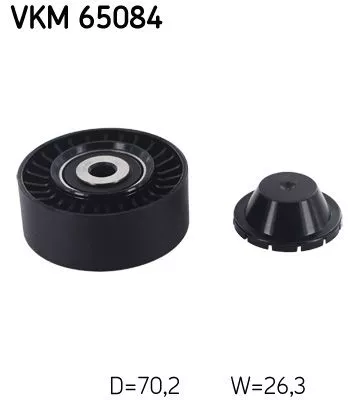 Umlenk-/Führungsrolle, Keilrippenriemen