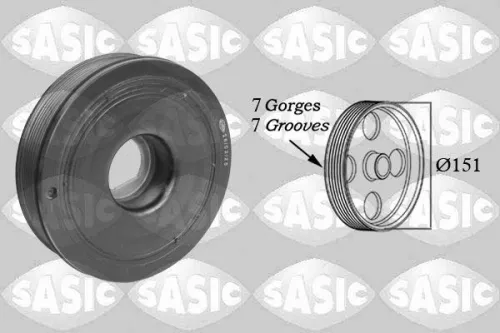 Riemenscheibe, Kurbelwelle