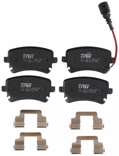 Bremsbelagsatz, Scheibenbremse