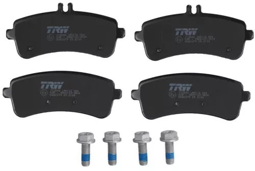 Bremsbelagsatz, Scheibenbremse