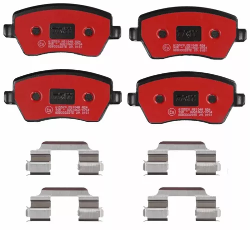 Bremsbelagsatz, Scheibenbremse