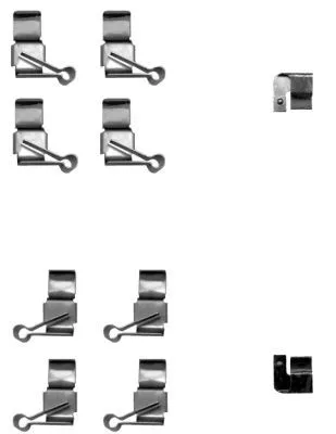 Zubehörsatz, Scheibenbremsbelag