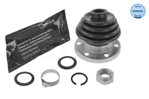 Faltenbalgsatz, Antriebswelle