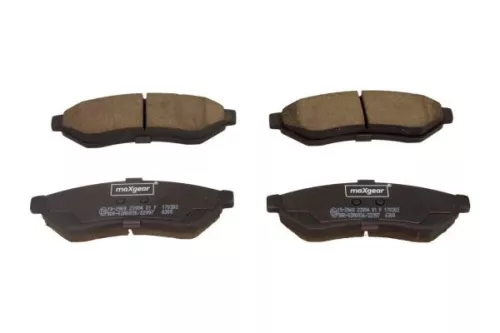 Bremsbelagsatz, Scheibenbremse